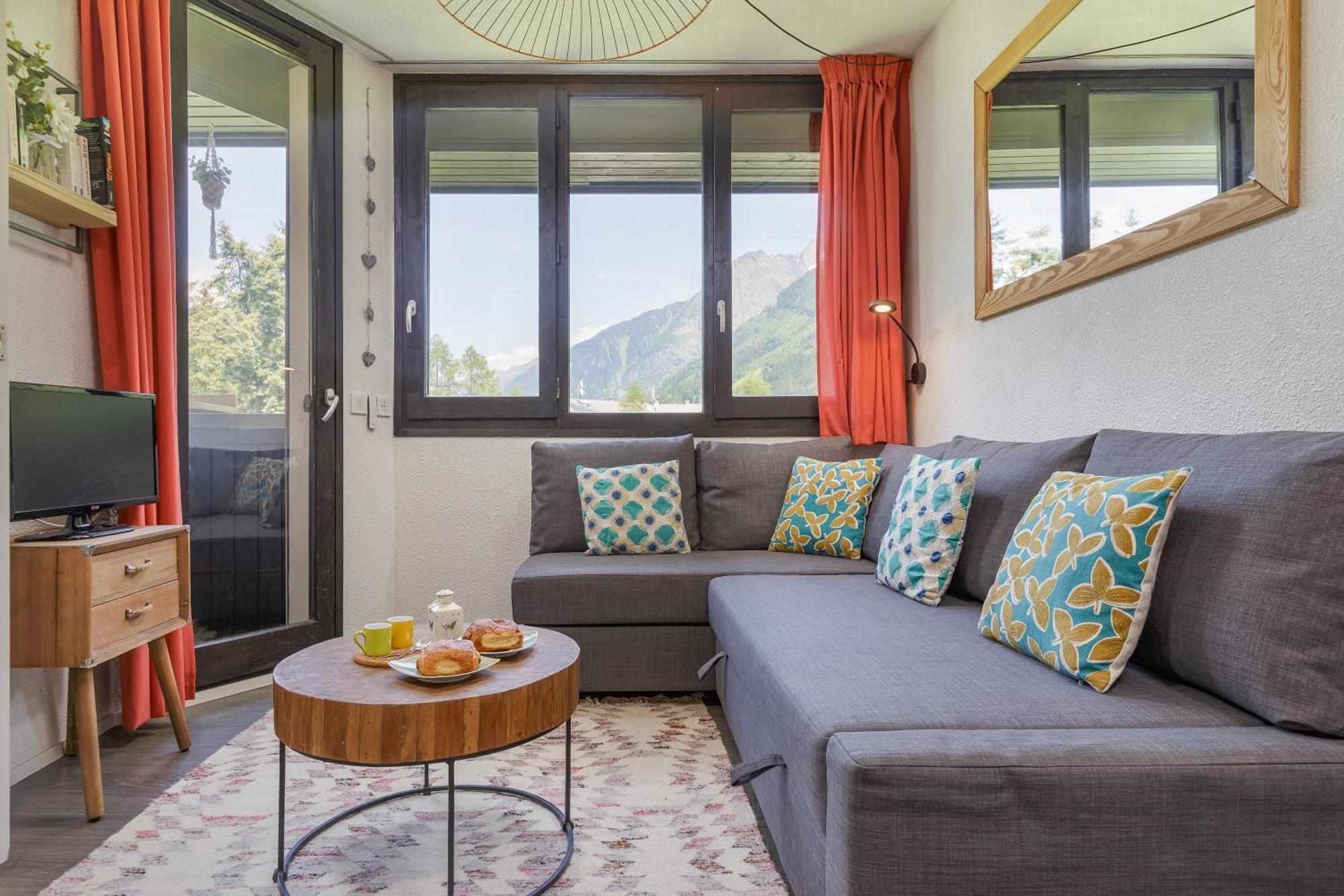 Chamonix Sud - Chamois Blanc 512 - Happy Rentals Bagian luar foto